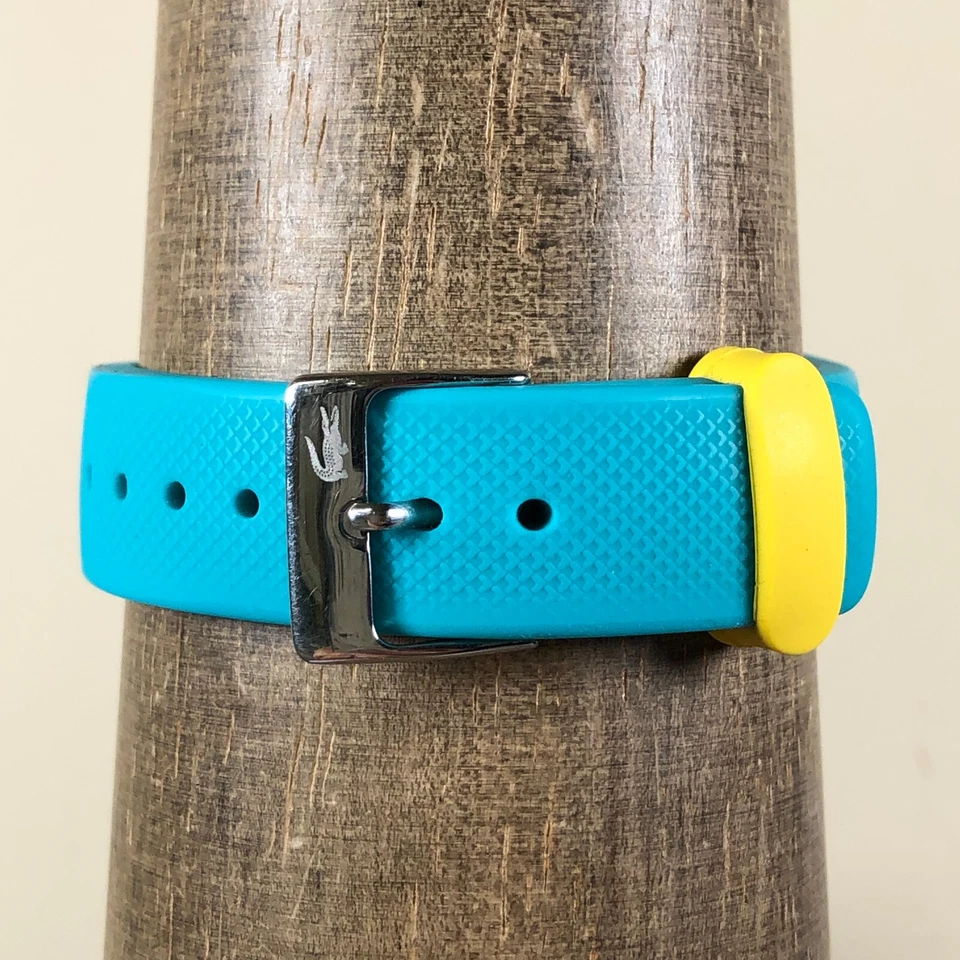 Lacoste Women LC.79.3.47.2705 Blue Silicone Band Quartz Analog 38mm Watch 6 3/4" - Image 4 of 4