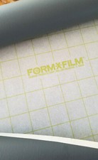 NOS - FORM-X-FILM -Sheets of WHITE BLACK GRAY Self-Adhesive GRAPHICS FILM