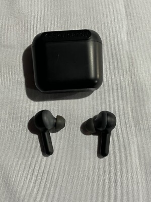 Skullcandy Indy Evo In-Ear Wireless Headphones w/ Charging Case - Black