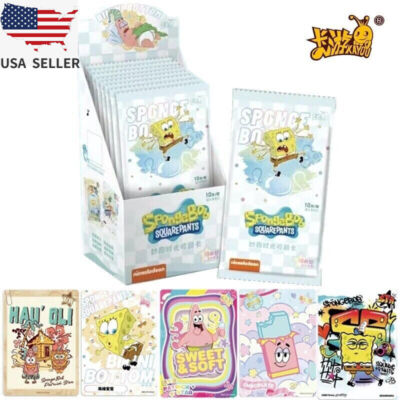 Kayou SpongeBob SquarePants Licensed Sealed collection cards booster Box New US