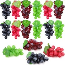 Artificial Grapes Simulation Faux Fruit Bunches Home Decor