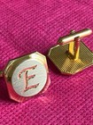 Vintage*CUFFLINKS*E*Silver & Gold tone*unbranded — photo 3
