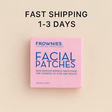 Frownies Facial Patches 144 Count Wrinkle Patches for Eyes  Mouth replica item