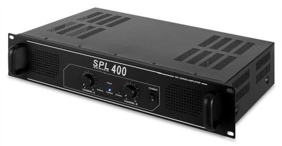 😍 AMPLIFICATORE DJ 400W FINALE DI POTENZA A 2 CANALI STEREO FINALE PER DEEJAY - Immagine 4 di 4