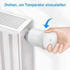 Smart Heizk&ouml;rperthermostat mit App-Funktion &ndash; Frostschutz & Zigbee Alexa Google