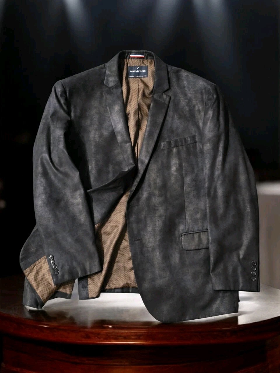 Daniel Hechter Paris Norris Suede Blazer Jacket 50R Sports Coat Men's - $298 image 2