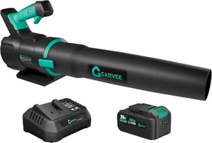 Garvee 20V Electric Leaf Blower Cordless- 650 CFM Blower Kit & 4.0 Ah Battery