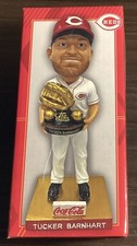 2018 Tucker Barnhart Bobblehead Golden Glove SGA  Cincinnati Reds. NIB