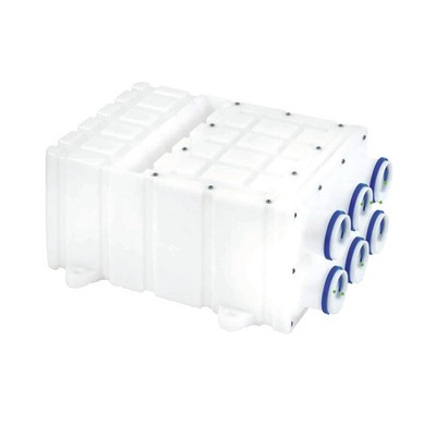 Verteilerbox - 75-125-W */** Rohranschluss DN 125 Abgänge 6 Stutzen; DN 75 -