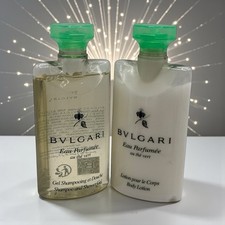 Bvlgari Eau Parfumee AU THE VERT Green Tea Body Lotion Shower Gel -2.5 fl oz