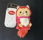 Japan Tokyo Disney Store Diana Plush Keychain Alice in Wonderland