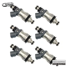 6Pcs Fuel Injectors Fits Lexus Toyota Camry ES300 3.0L Tacoma T100 4runner 3.4L