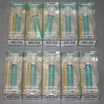 (10) Jovan Individuality Water Perfume, 0.25 fl oz / 7.5 mL, Light Oil Essence