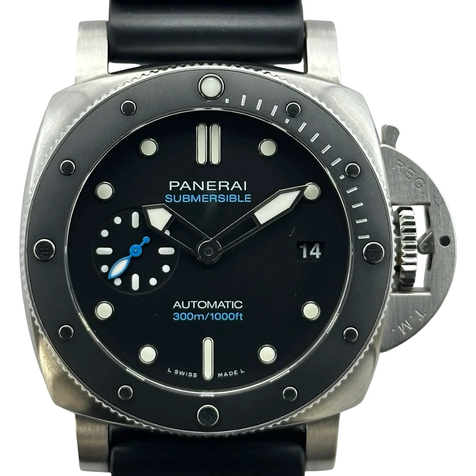 Panerai — PANERAI 42mm PAM00683 SS Black Dial Automatic Watch 2021 #OKW721