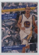 2010-11 Donruss Production Line Cracked Ice Stephen Curry #79 00fd