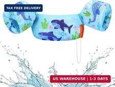 HeySplash Swim Vest for Kids, Toddler Pool Floaties Fit 22-30-40-50-60-66 Lbs, C