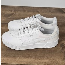 Puma sneakers womens sz9.5 New white classic soft foam insole discolored