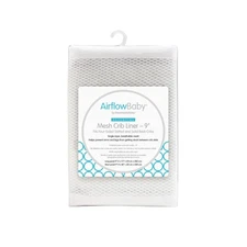 AirflowBaby Breathable Mesh Liner for Full-Size Cribs, 9 H 23cm Essential 2mm