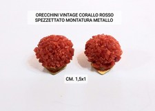 Orecchini A Clip Vintage In Legno DAOMEI - Colori Rosso, Verde, Marrone, Nero - Regalo Donna, Lunghezza 5,3 Cm