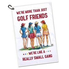 GEYGIE We're More Than Just Golf Friends Printed 23.6x15.7, Multicolor028