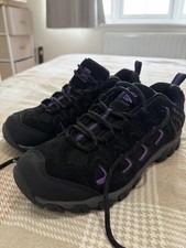 Karrimor Supa 5 Women’s Walking Shoes Purple/Black Size 6 New Without Tags
