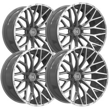 Set Of 4 Tis 566bsm 20x9 6x135 0mm Brushed Wheels Rims 20 Inch