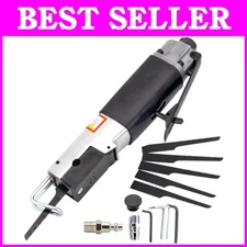 Aluminum Body Air Saw - 6 Blades, Stainless Steel Nipple