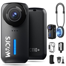 SJCAM C110+ Action Cam 4K Vlogging Kamera Bod...