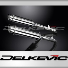 HONDA VTR1000 SP2 2002-2010 350mm ROUND STAINLESS BSAU SILENCER EXHAUST KIT