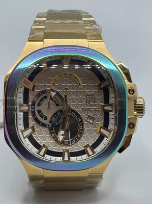 Invicta Jason Taylor Men's Watch - 52mm Gold One of 999 Limited