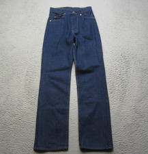 VINTAGE Levis Jeans Boys 14 Blue Denim 416-0216 Slim Straight 5 Pocket 90s