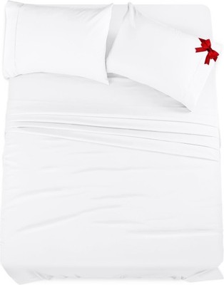 Utopia Bedding King Sheet Set 4 Piece Bed Sheets for King Size Bed, Hotel Lux...
