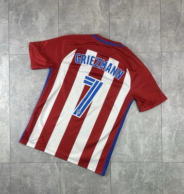 Nike Atletico Madrid Home 2016/17 Soccer Football Jersey #7