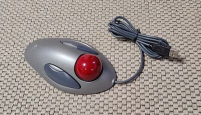 Logitech Trackman Marble Mouse (804377-0000) Trackball/Maus, T-BC21