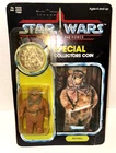 Vintage Star Wars Power of the Force Romba action figure Special Coin MOC UP