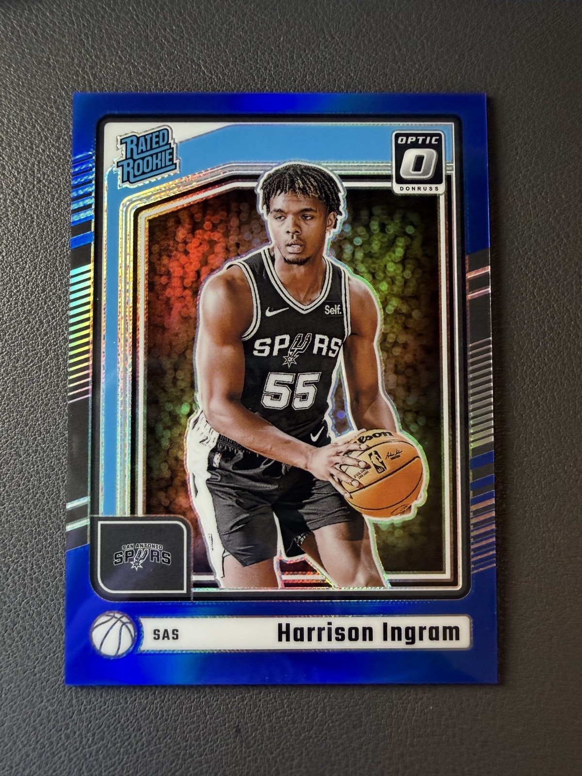 Harrison Ingram Rookie 2024 Donruss Optic #251 Blue /49