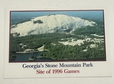 Aerial View of Georgia’s Stone Mountain Park, Stone Mountain, Georgia Postcard