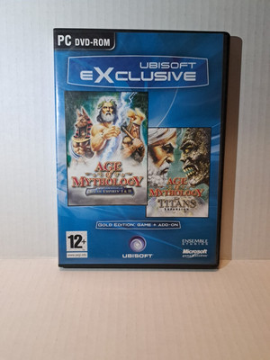 Age of Mythology Gold Edition Titans Expansion (CD-ROM, 2003) Ubisoft Exclusive