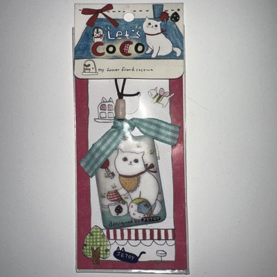 Let s Coco Cat Purse Charm  bookmark keepsake  By Jetoy