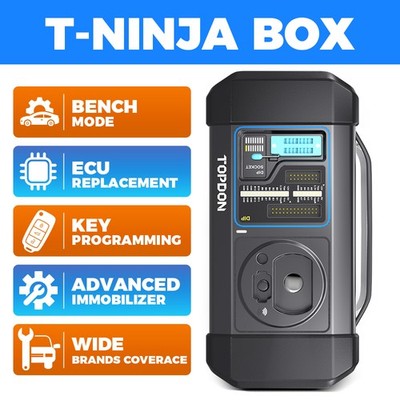 2026 TOPDON T-Ninja Box IMMO Key Programmer All Keys Lost for Phoenix Max Smart