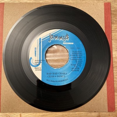 Chaka Demus   Bad Bad Chaka / Version - Reggae - Jammy's Records 1988
