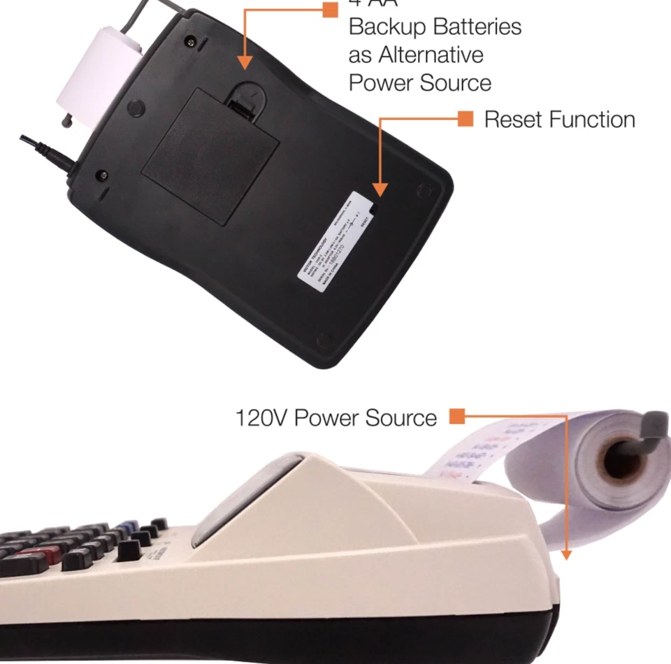 Victor 1208-2 Printing Calculator - Image 4 of 4