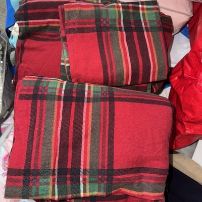 Cuddle Duds Plaid Queen 4 Pc Sheet Set -flannel 