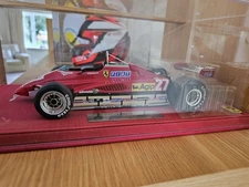 Rare Signed Gilles Villeneuve Ferrari 126C2 27 2nd San Marino GP F11982 1:18 BBR