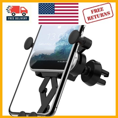 Adjustable Gravity Phone Holder for Air Vent - Compatible with 4-7'' Devices