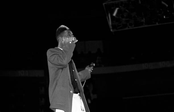 Rapper and producer Kwame performs at Kemper Arena in Kansas City - Old Photo 2