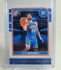 2024-25 NBA HOOPS #268 Ajay Mitchell RC Oklahoma City Thunder Rookie Basketball 