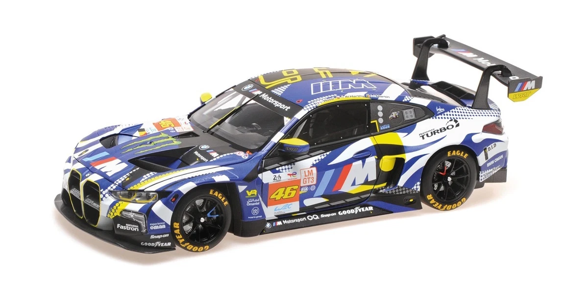 SPARK-MODEL S6412 Scale 1/43 | BMW M1 M88 3.5L S6 TEAM ANGELO PALLAVICINI N 157 24h LE MANS 1985