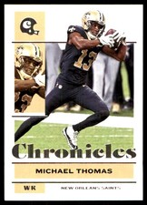Michael Thomas 2021 Panini Chronicles #60 Saints NFL READ FREE SHIP AutographDen