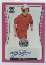 2020 Leaf Metal Draft Pink Rainbow 12/20 Jake Vogel #BA-JV1 Auto 1u6